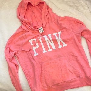PINK HOODIE SIZE L